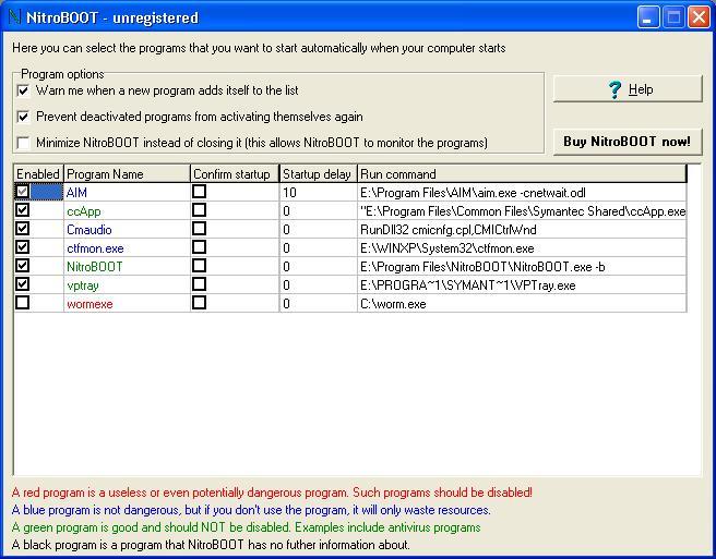 NitroBOOT Screenshot